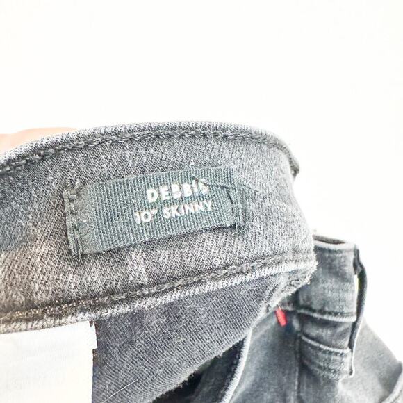 Veronica Beard Debbie 10" Skinny Dark Wash Charcoal Denim Jeans Size 31 - Picture 6 of 10